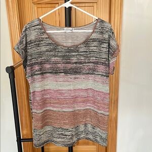 Multicolor Striped Women's Top